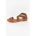 Susanna Tan Leather Sandal