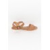 Zeke Tan Leather Sandal