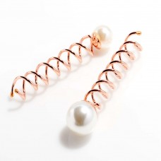 Rosé Collection Twist Pins with Pearl