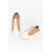 Pixie Star Tan Leather Sneaker