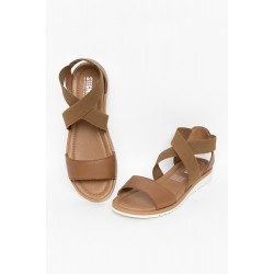 Susanna Tan Leather Sandal