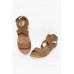 Susanna Tan Leather Sandal