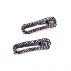 Grey Skies Chain Link Clip Set