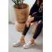 Ajax Rose Gold Star Leather Sneaker