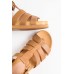 Madison Tan Leather Sandal