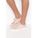 Voss Blush Leather Slip On Sneaker